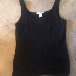 Black tank nylon/spandex blend